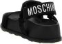 Moschino Sandalen Suede Sandals in zwart - Thumbnail 1