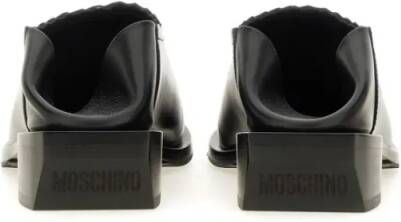 Moschino Shootie Cuban Heel in zwart