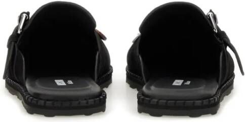 Moschino Slippers & Mules "Pin" Mules in zwart