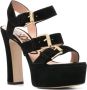 Moschino Slippers & Mules Sandals Black in zwart - Thumbnail 1