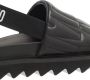 Moschino Slippers & Mules San Lod Fussbett50 Nappa in zwart - Thumbnail 1
