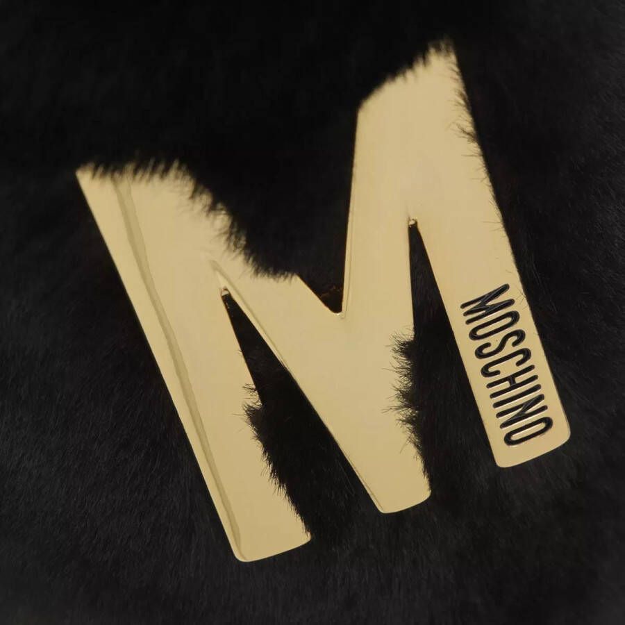 Moschino Slippers Scarpad Em Mh63 5 Soft Pl in zwart