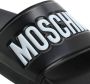 Moschino Slippers Sabotd Pool25 Pvc Logo in zwart - Thumbnail 2