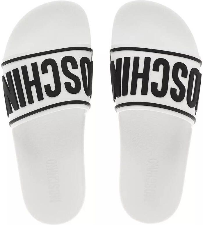 Moschino Sneakers Sabotd Zeppapool Tpu- in wit