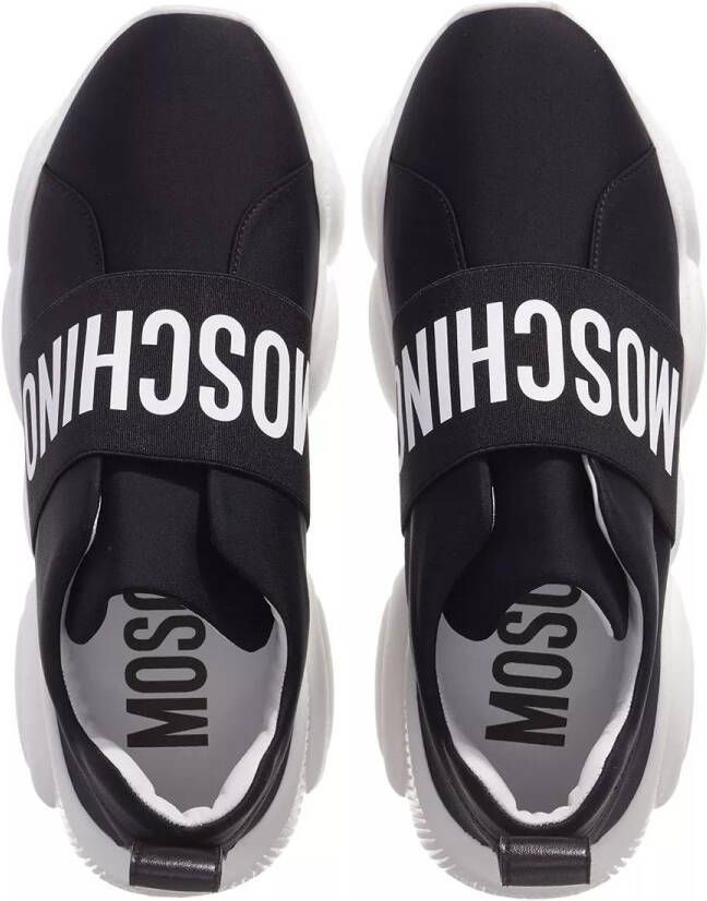 Moschino Sneakers Sneakerd Orso Lycra in zwart