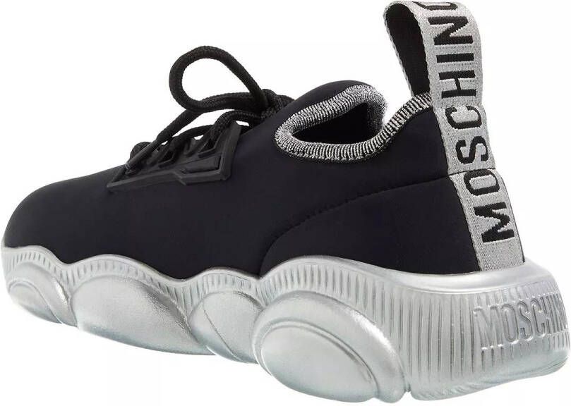 Moschino Sneakers Sneakerd.Orso30 Lycra in zilver
