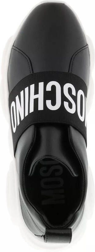 Moschino Sneakers Sneakerd.Orso30 Vitello Pu W.Sneakers in zwart