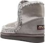 Mou Boots Ankle Boots In Double Face Sheepskin With Detailin in grijs - Thumbnail 2