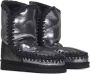 Mou Boots Black Microglitter Double-Face Sheepskin Ankle Boo in zwart - Thumbnail 2