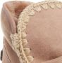 MOU Vachtlaarzen Dames Eskimo Sneaker Bold Glitter Logo Maat: 35 Materiaal: Suède Kleur: Beige - Thumbnail 4