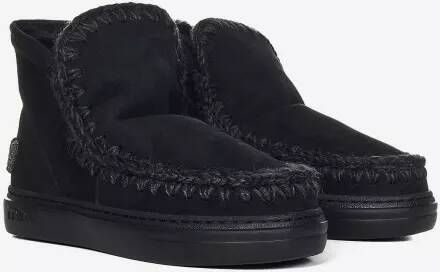 Mou Boots Eskimo Sneakers With Glitter in zwart