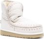 Mou Boots Soft Sheep Leather Casual Closed Ankle Boots in wit - Thumbnail 1