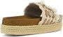MOU Slippers Dames Monoband Rope Sandal Fringes Maat: 36 Materiaal: Raffia Kleur: Bruin - Thumbnail 5