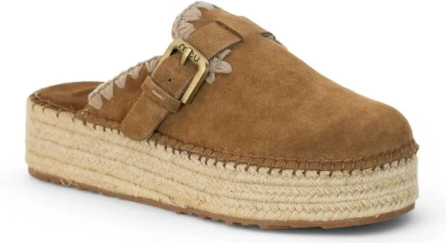 Mou Sandalen Sandals Brandy in bruin