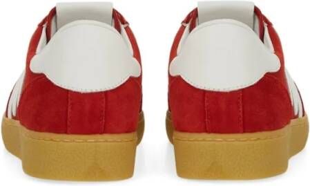 MSGM Low-Top Sneakers "Retro" Sneaker in rood