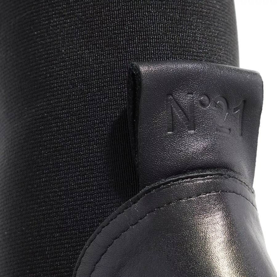 N°21 Boots & laarzen Boots Embossed Logo in zwart