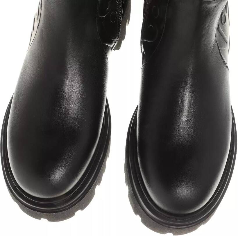 N°21 Boots & laarzen Combat Boots Embossed Logo in zwart