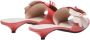 N°21 Slippers & Mules Mule With Flower Detail in roze - Thumbnail 1