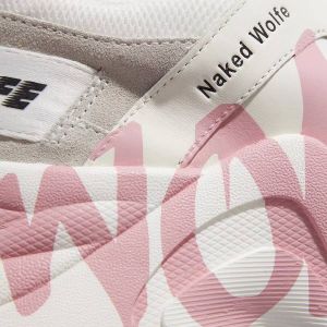 Naked Wolfe Sneakers Track in poeder roze