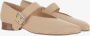 Niccolò Pasqualetti Ballerina Oblique Strap in beige - Thumbnail 1