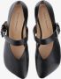 Niccolò Pasqualetti Ballerina Oblique Strap in zwart - Thumbnail 1