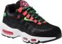 Nike Air Max 95 Dames Black Flash Crimson White Green Strike Dames - Thumbnail 2