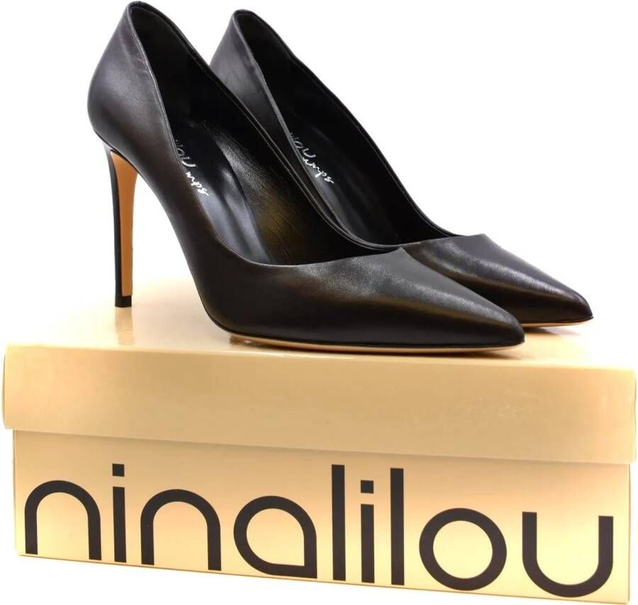 Ninalilou Hoge hakken D�collet� Purple in oranje