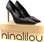 Ninalilou Hoge hakken D�collet� Purple in oranje - Thumbnail 1