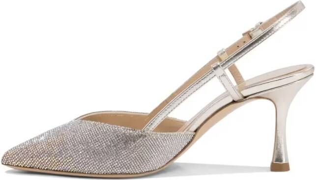 Ninalilou Hoge hakken Pointed Toe Heeled Shoes in grijs