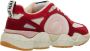 No Name Low-Top Sneakers Krazee Runner W in rood - Thumbnail 1