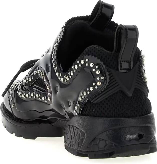 Noir Kei Ninomiya Low-Top Sneakers Instapump Fury' Sneakers in zwart