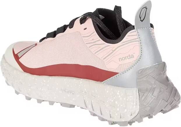 Norda Low-Top Sneakers Cinder Megagrip Rubber Sneakers With Ruby Accent in roze