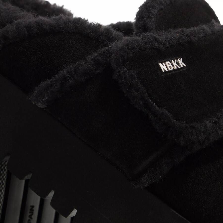 Nubikk Slippers Teddy Chunky Fur (L) in zwart