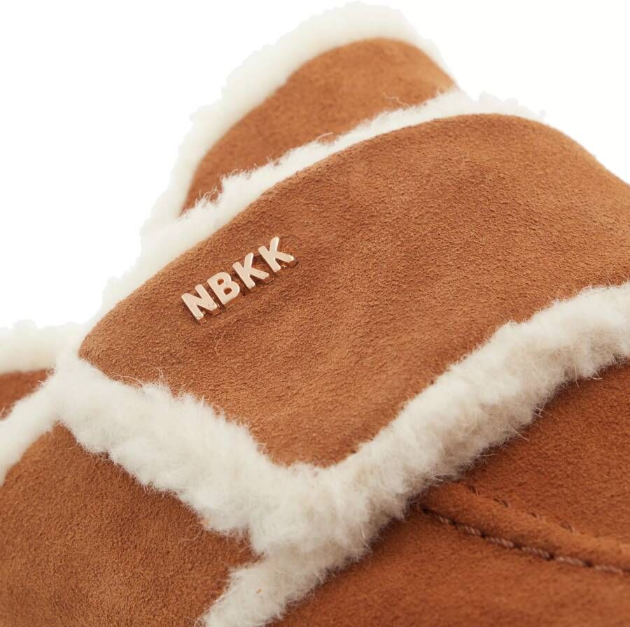 Nubikk Slippers Teddy Fur (L) in bruin