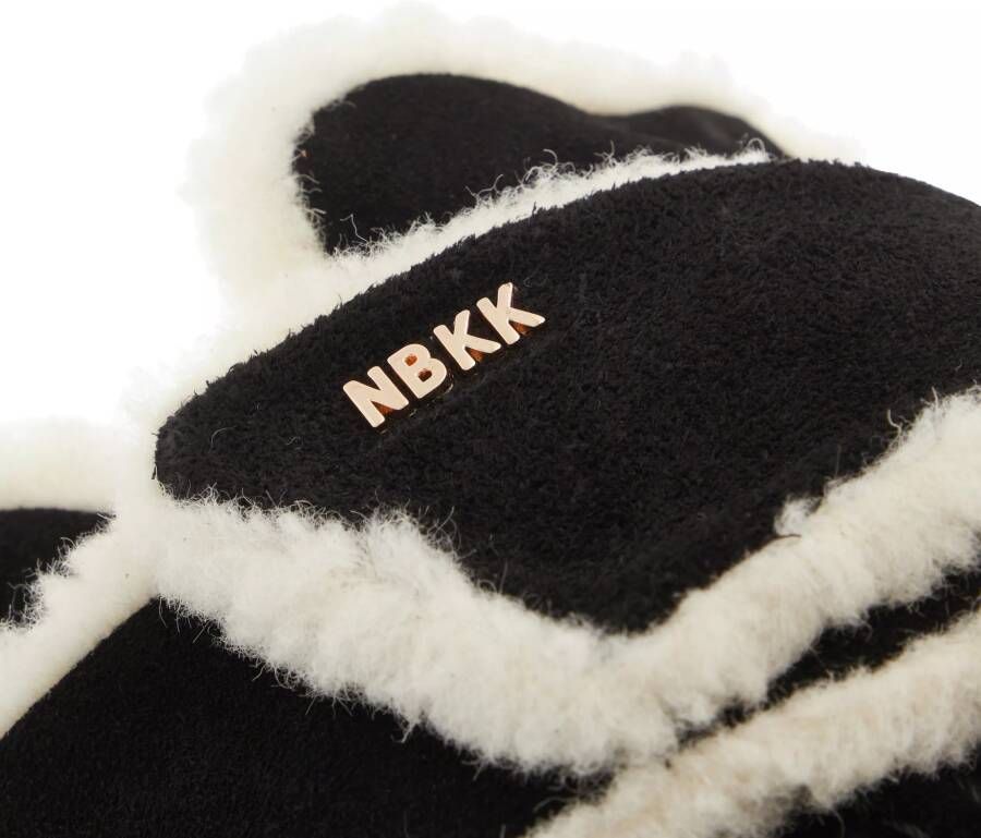 Nubikk Slippers Teddy Fur (L) in zwart