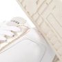 Nubikk Witte Leren Sneakers met Metallic Details Wit Dames - Thumbnail 6