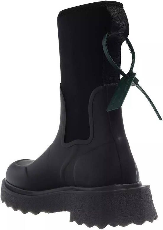 Off-White Boots & laarzen Sponge Rubber Rainboot in zwart