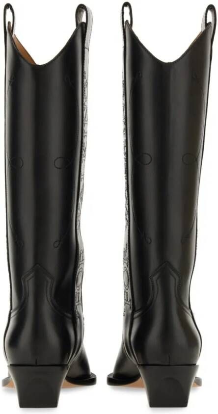 Off-White Boots For Walking Texan Boot in zwart