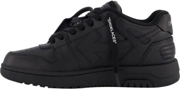 Off-White Low-Top Sneakers Dames Out Of Office Sneaker Zwart in zwart