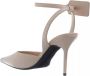 Off-White Pumps & high heels Nappa Zip Tie Sabot in beige - Thumbnail 2