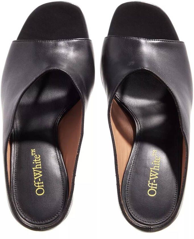 Off-White Slippers & Mules Pop Bulky Nappa Thong Mule in zwart