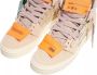 Off White Suede Canvas Off Court Sneakers Beige Dames - Thumbnail 3