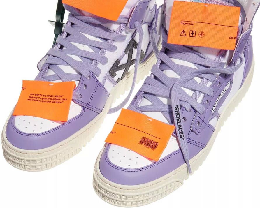 Off-White Sneakers 3.0 Off Court Leather in paars