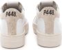 P448 Witte Leren Platform Sneakers Beige Dames - Thumbnail 4