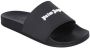 Palm Angels Slippers & Mules Dames Essential Logo Slider Zwart in zwart - Thumbnail 2