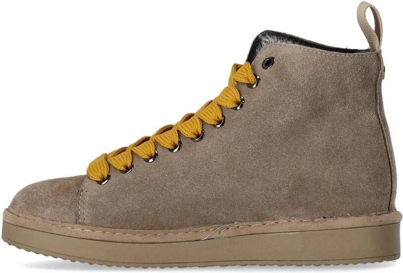 Panchic Boots BEIGE GELB STIEFELETTE in beige