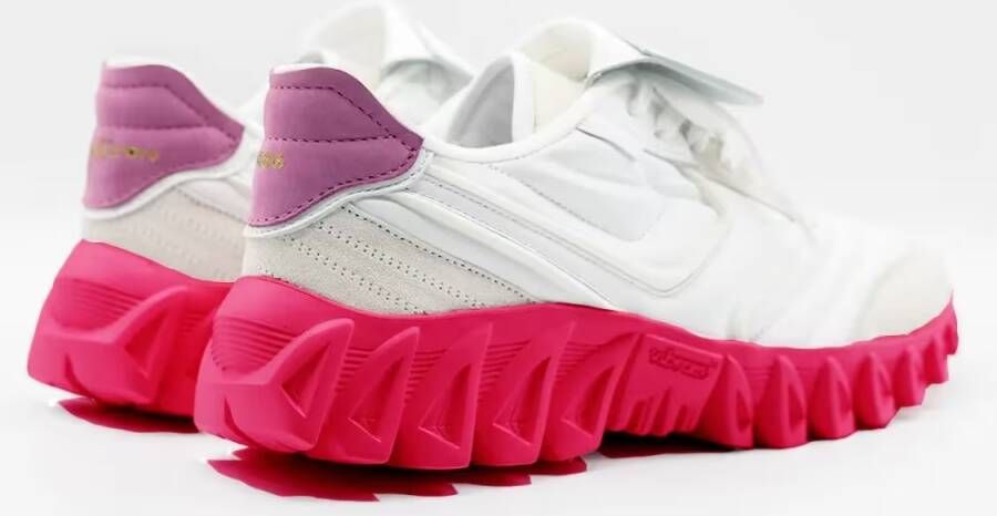 Pantofola D'Oro Low-Top Sneakers Retro Multicolor Sneakers in wit