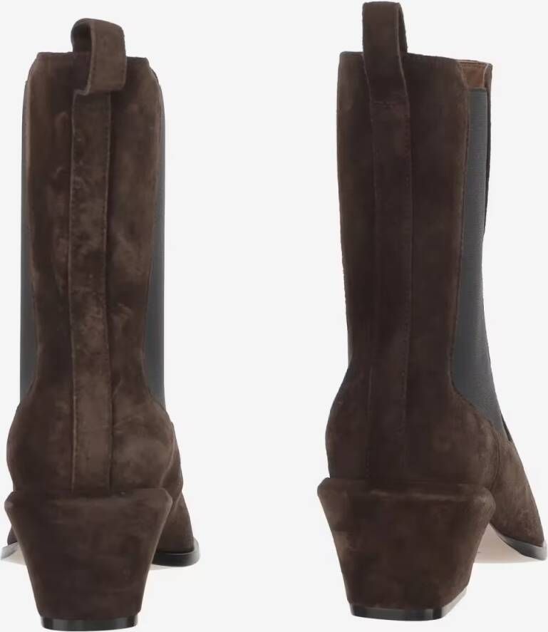 Paris Texas Boots Bettina 50 Leather Ankle Boots in zwart