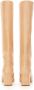 Paris Texas Boots Knee-High Boots With Pointed Toe in beige - Thumbnail 1