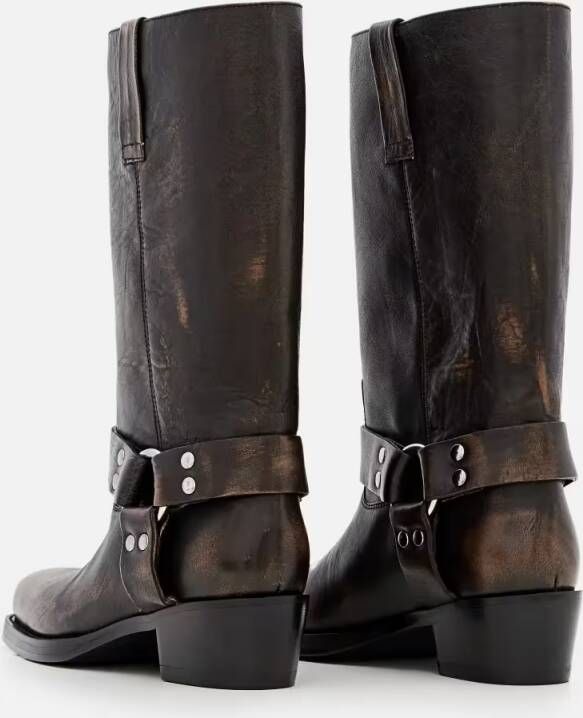 Paris Texas Boots Roxy Brushed Boots Heel 45 in bruin